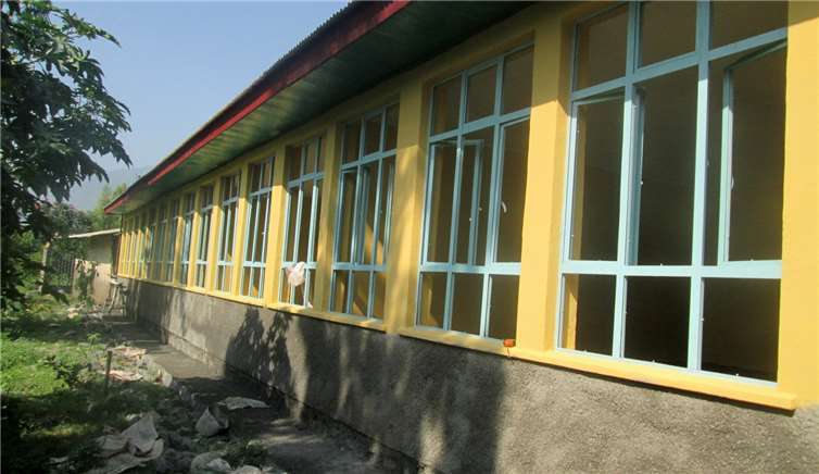 Die Schule ist fertig