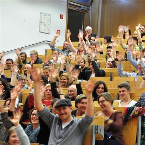 Poetry-Künstler rocken den Hörsaal 