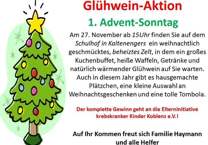 Advent mit heißen Waffeln