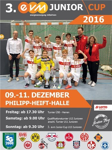 Helfer-T-Shirts vom Titelsponsor 