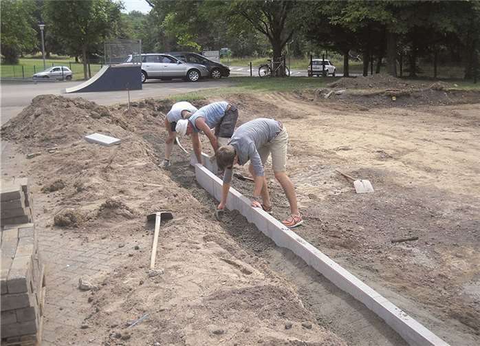 500 Tonnen Sand fanden ihre Bestimmung 