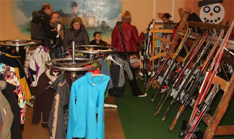 Erfolgreicher Skibasar