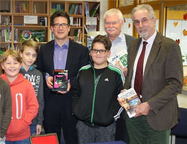 Vier Bürgermeister als Vorleser 