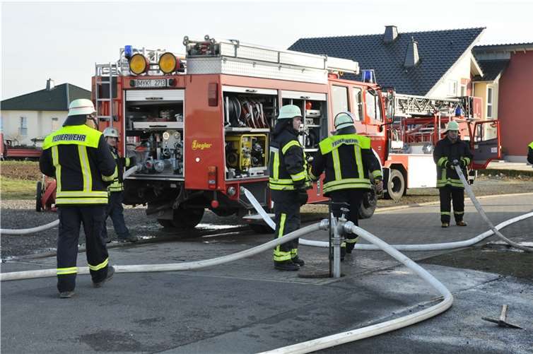 Polch: Brand in Schuppen 