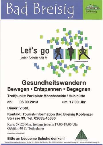 Let‘s go - Jeder Schritt hält fit