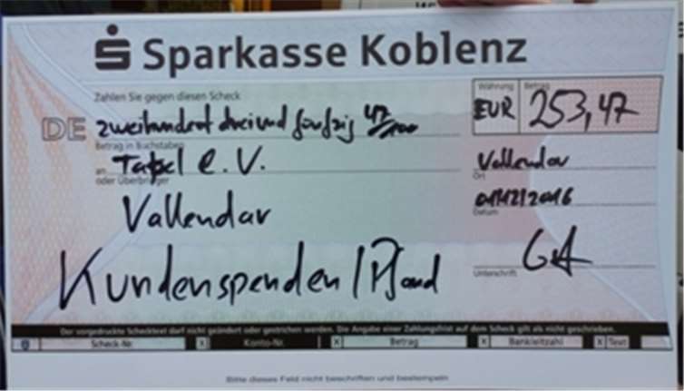 Geschenktüten-Aktion „Teller füllen“ 