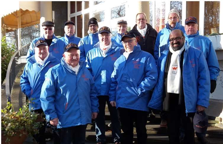 Weihnachtstour des Herren-Elferrates