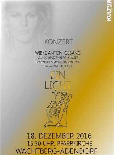 Raum für klassische, deutsche Weihnachtslieder