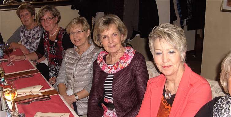 Weihnachtsfeier der Walkinggruppe 