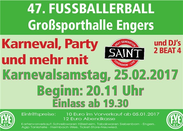 „Karneval, Party und mehr“