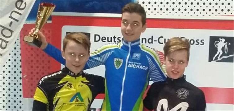 Jan Habermann wird beim Deutschland-Cup Cross Dritter in der Gesamtwertung