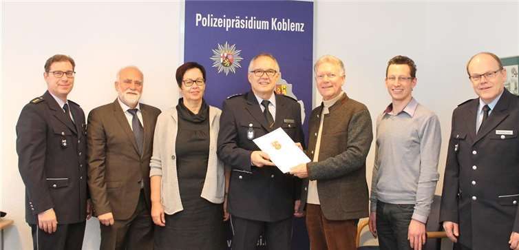 Polizeihauptkommissar Traut setzt sich zur Ruhe 