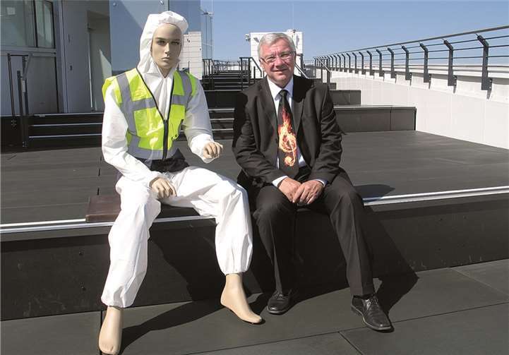 Die Dachterasse ist das Sahnehäubchen