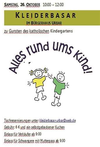 Herbstbasar „Alles rund ums Kind” 