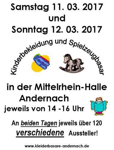 Basar für Spielzeug und Kinderkleidung