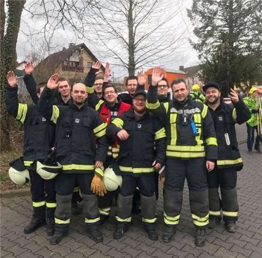 Gute Stimmung in Urbars Straßen 