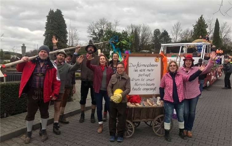 Gute Stimmung in Urbars Straßen 