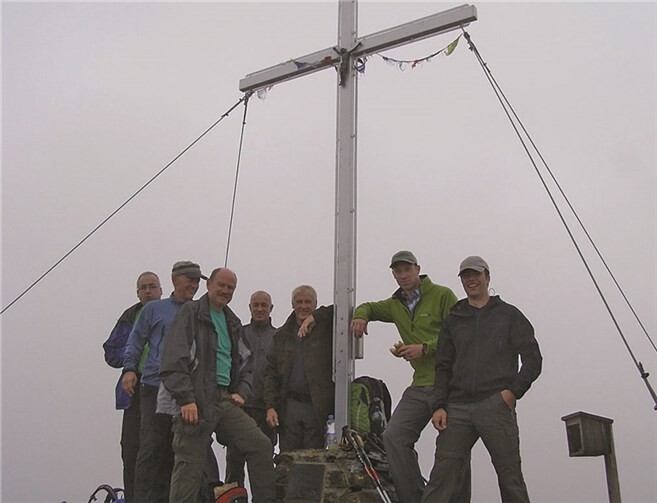 Ein Kletterpark im Regen 