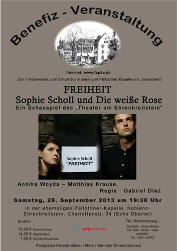 Sophie Scholl „Freiheit“ 