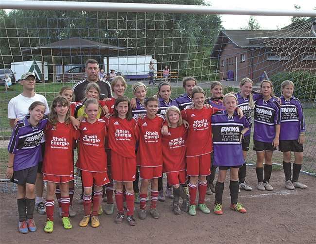 Einlagespiel der Wachtberger D-Juniorinnen