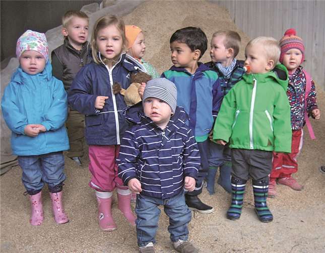 Besuch auf dem Bauernhof der Familie Karbaum 