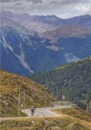 Über die Alpen an einem Tag 