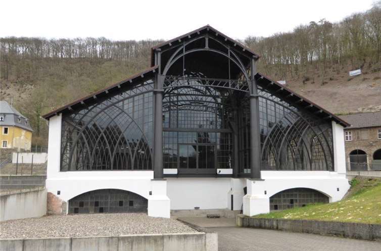 Die gusseiserne Gießhalle 