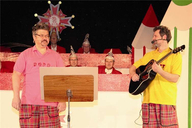 Prächtige Karnevalsstimmung in der Stadthalle 