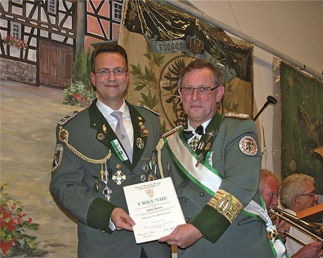 Kirmes bot den Rahmen für Feierlichkeiten 