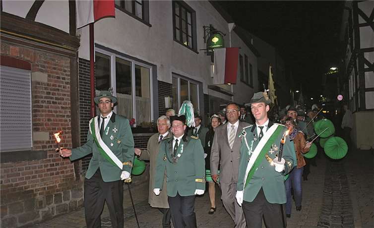 Kirmes bot den Rahmen für Feierlichkeiten 