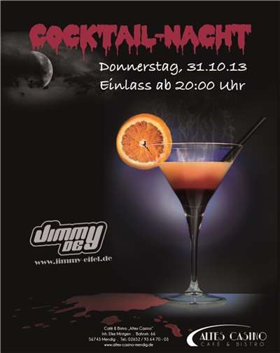 Halloween-Nacht im Casino 