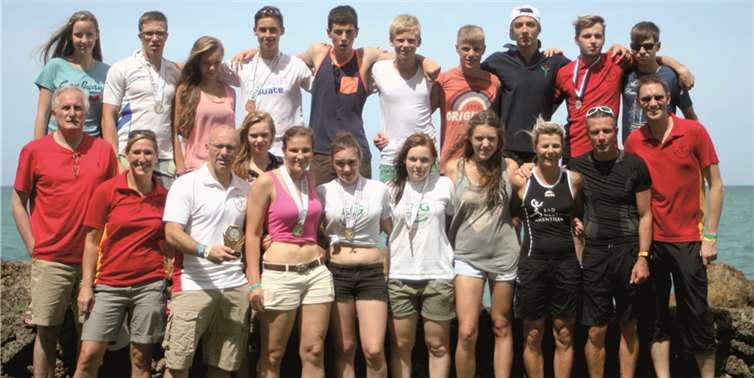 Triathleten des PJG trotzten den karibischen Bedingungen 