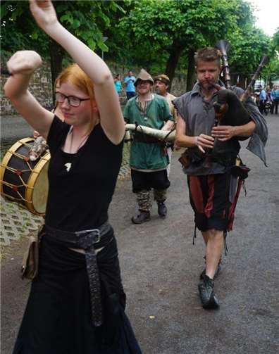 Drei Tage Spectacel am Rhein 