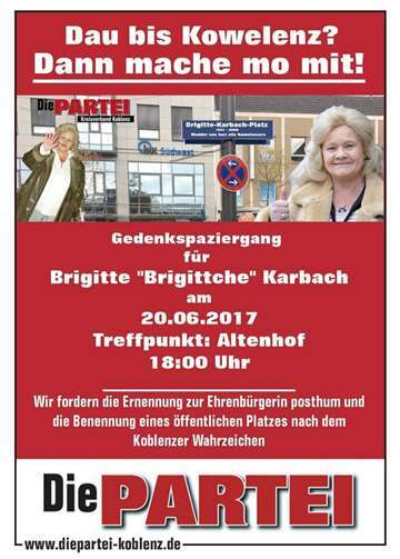 Platzbenennung nach Koblenzer Prostituierten gefordert