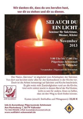 „Sei auch Du ein Licht“ 