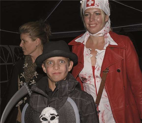 Stadtwald wurde zum „Haunted Forest“ 