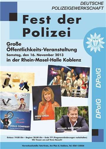 „Fest der Polizei“ mit Ireen Sheer