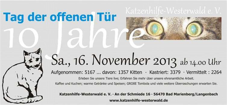 Einladung zum Tag der OffenenTür 