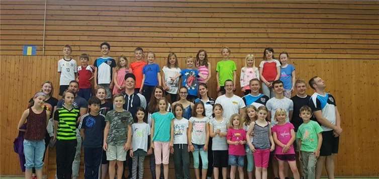 Große Übernachtung in der Turnhalle des TVV