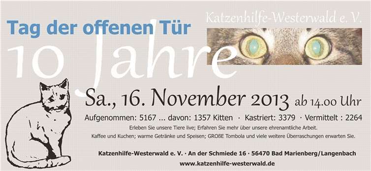 Einladung zum Tag der offenen Tür