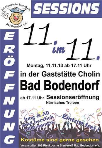 Endlich wieder "Bad Bodendorf Alaaf"