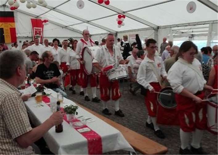 Fanfarenzug ist ein gern gesehener Gast 