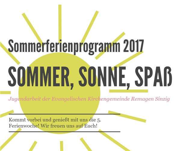 Sommer, Sonne, Spaß! 