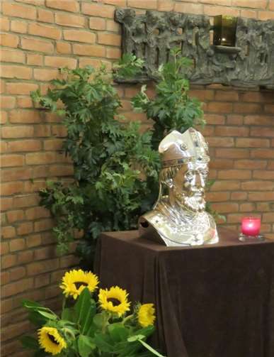 Kopfbüste des heiligen Apollinaris 