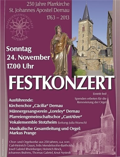 Festkonzert zum Jubiläumsabschluss