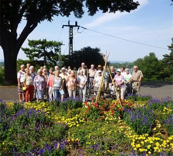 Auf nach Mainz in den Rosengarten und den Volkspark 