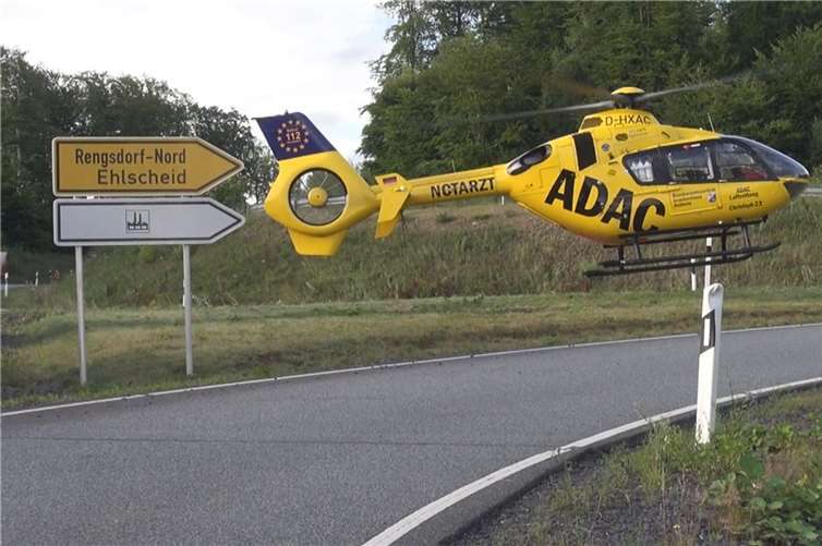 Rengsdorf: Schwerer Verkehrsunfall auf der B 256 