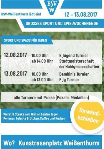 Sport und Spielwochenende