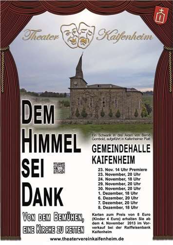 „Dem Himmel sei Dank“ „Dem Himmel sei Dank“
