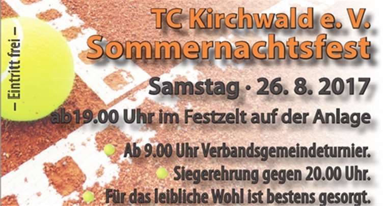 Verbandsgemeindeturnier und Sommernachtsfest